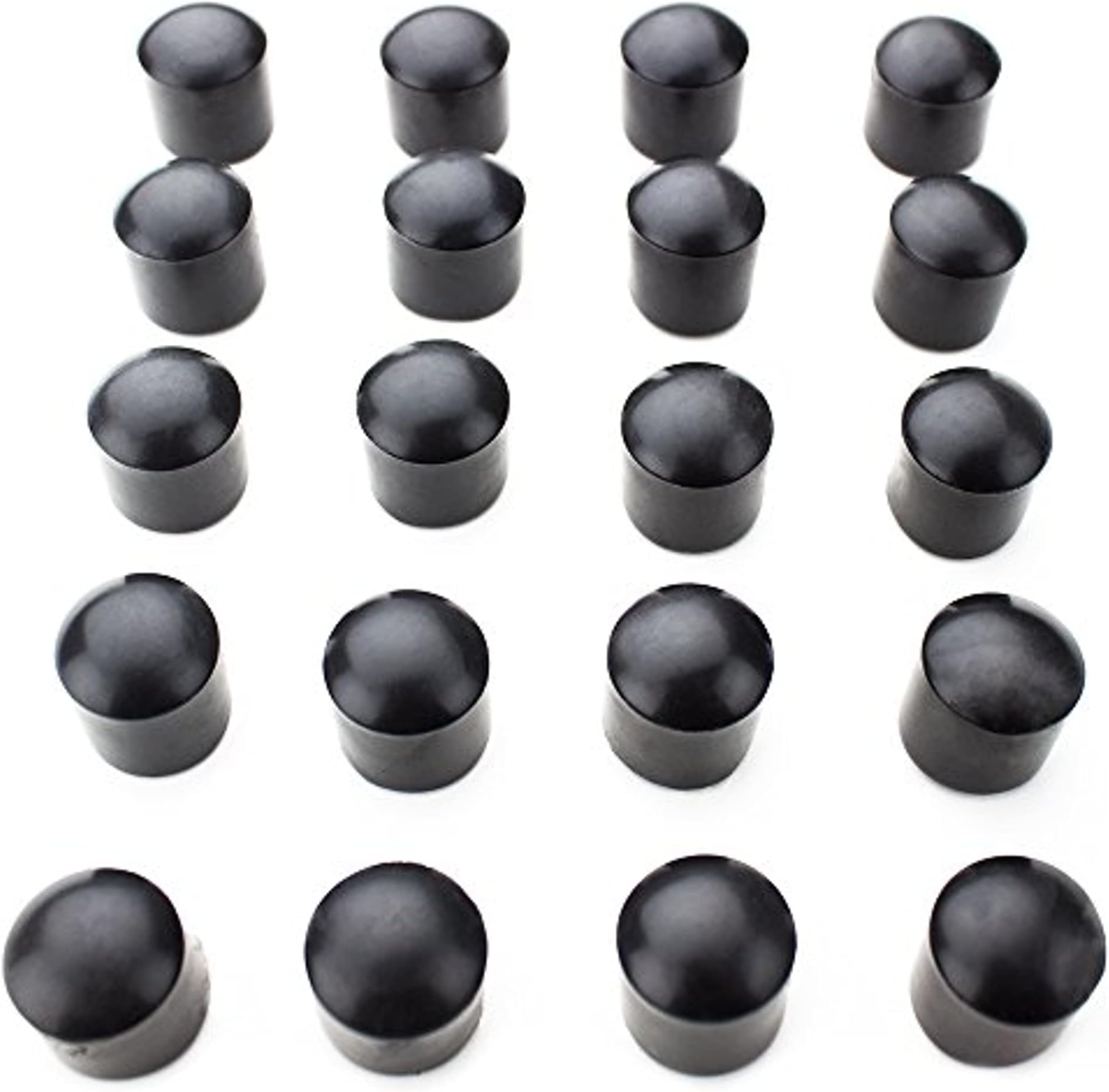 Brybelly Universal Safety End Caps for Standard Foosball Tables (Pack of 20)