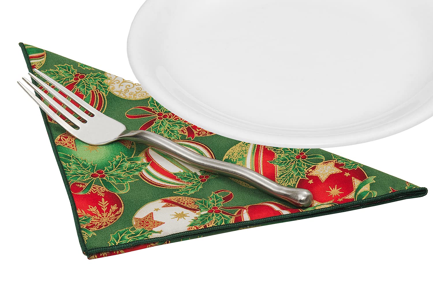 Lot De 12 Serviettes De Table En Lin Et Coton Avec Franges 45 X 45 Cm