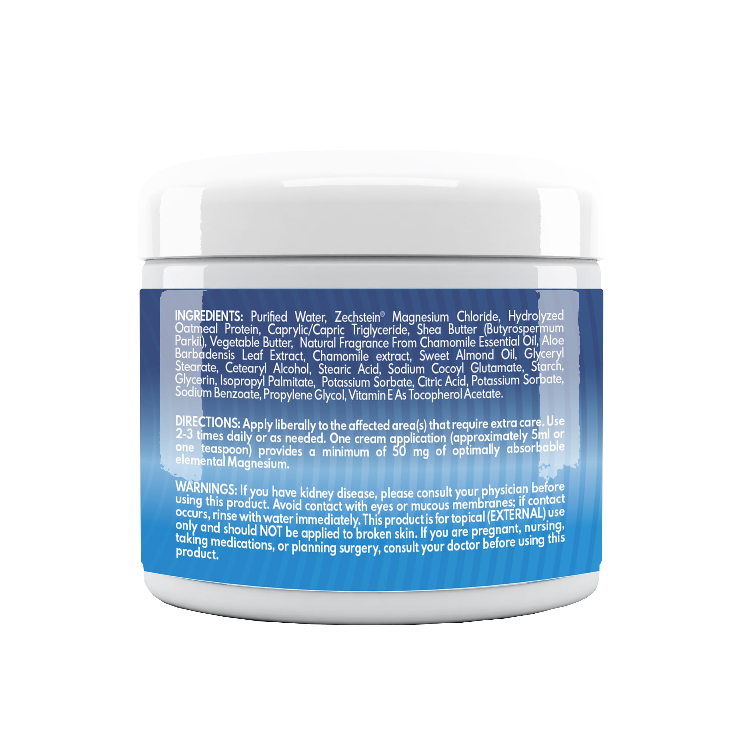 VAL Magnesium Cream for Eczema & Psoriasis | Natural Moisturizer with Zechstein Magnesium, Oatmeal, Aloe, Chamomile, Vitamin E – Fast Itch Relief | 4oz — Amazon image 8