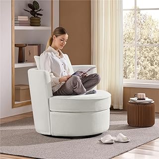 Yaheetech Swivel Accent Chair