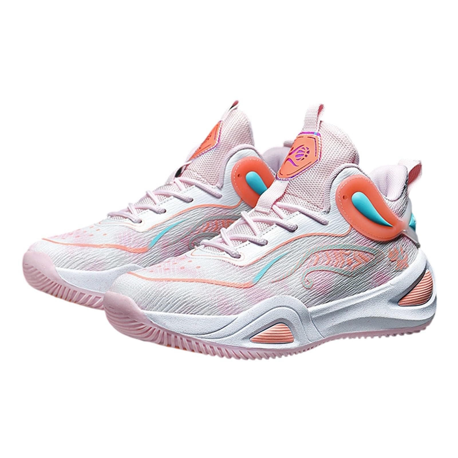 Generisch Zapatillas juveniles para niñas, baloncesto y correr, para canchas de hormigón