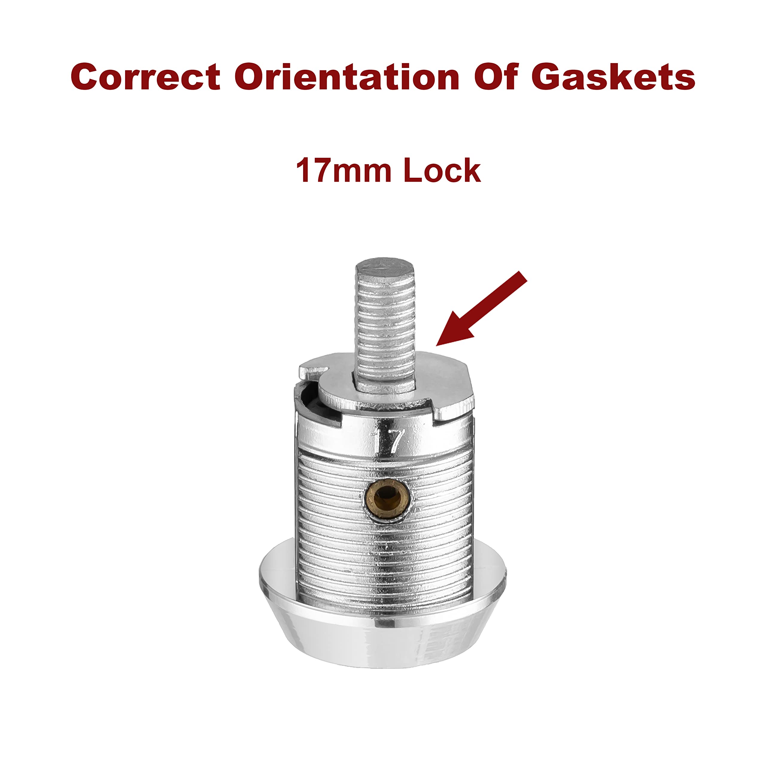Zamki RV do drzwi magazynowych 5/20.3 cm, zamek do drzwi do przechowywania kampera, zamek do szafki z kluczami 5/20.3 cm, 10 zamków z 6 kluczami, z instrukcją obsługi