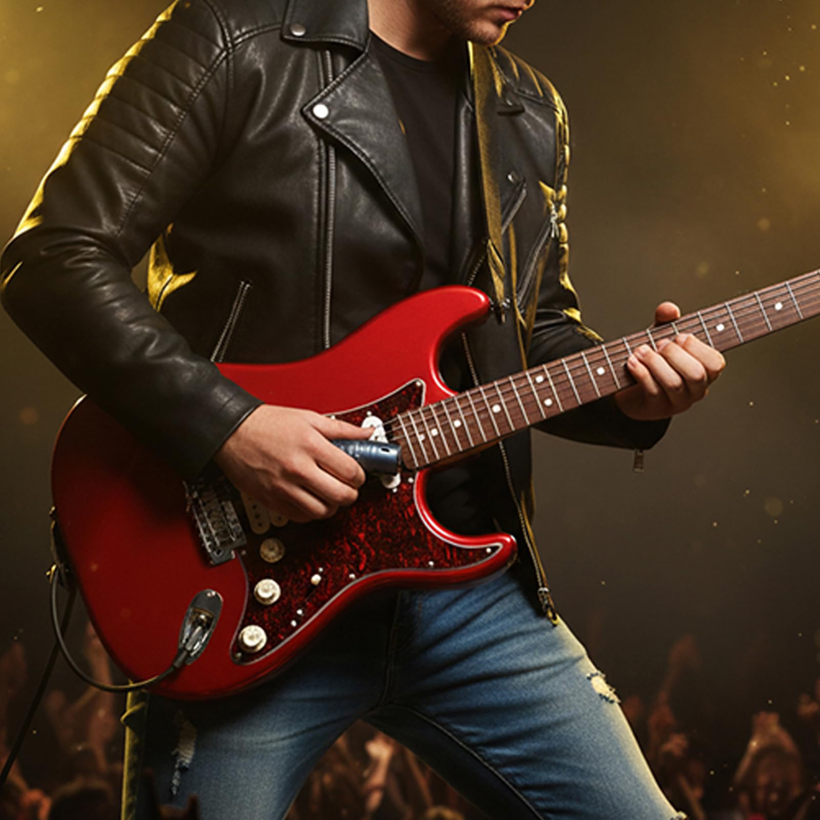 Sustain Infinito para Guitarra Eléctrica, Unidad de Efectos con Empuñadura Ergonómica Contorneada a la Mano Sostenidor de Guitarra Portátil para Resonancia Armónica