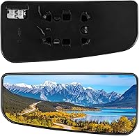 Vista 14 de Cristal de espejo compatible con BDFHYK para F150 2004-2014, espejo exterior lateral con placa trasera, reemplaza 4L3Z-17K707-DB, 4L3Z17K707DB