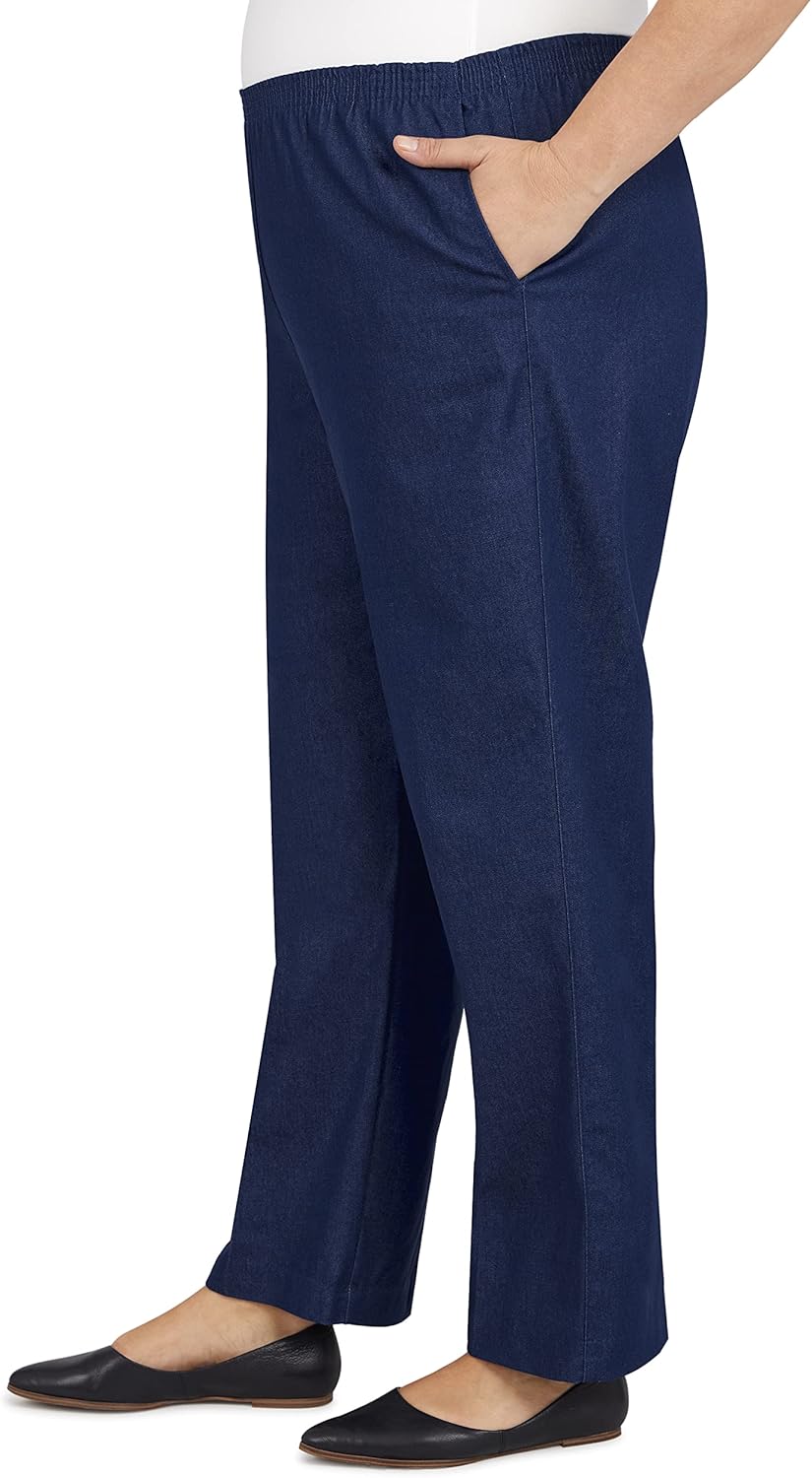 Alfred Dunner Women's Plus Size Black Denim Bhutan Ubuy