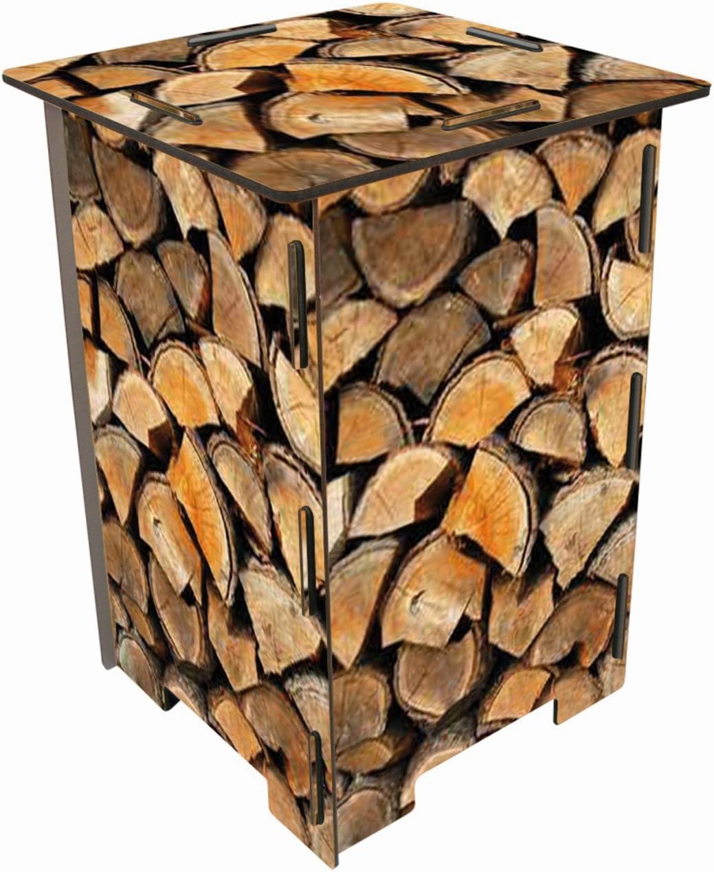 WerkhausPhoto Stool, Wood, Brown, Medium