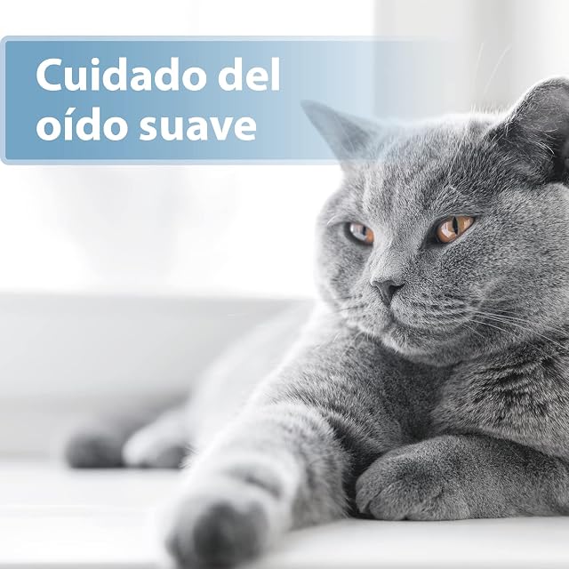 Foto 2 de 6 de Felisept Almohadilla Para El Cuidado de los Oídos Para Gatos 50 piezas - Cuidado e higiene para orejas de gato
