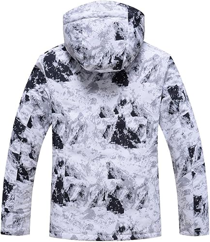 Miniatura 6 de Conjunto de chaqueta y pantalones para hombre aislado impermeable trajes de nieve para snowboard para deportes de nieve