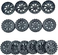 Vista 6 de EUDAX Rollo de plástico de 1.181 in x 0.315 in, eje de 0.079 in de diámetro y eje STEM de 0.079 in x 3.937 in, eje redondo para bricolaje, juguete a