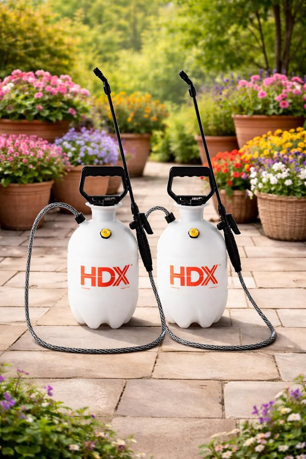 1 Gallon Pump Sprayer, Garden, Lawn & Home Use (2 Pack)
