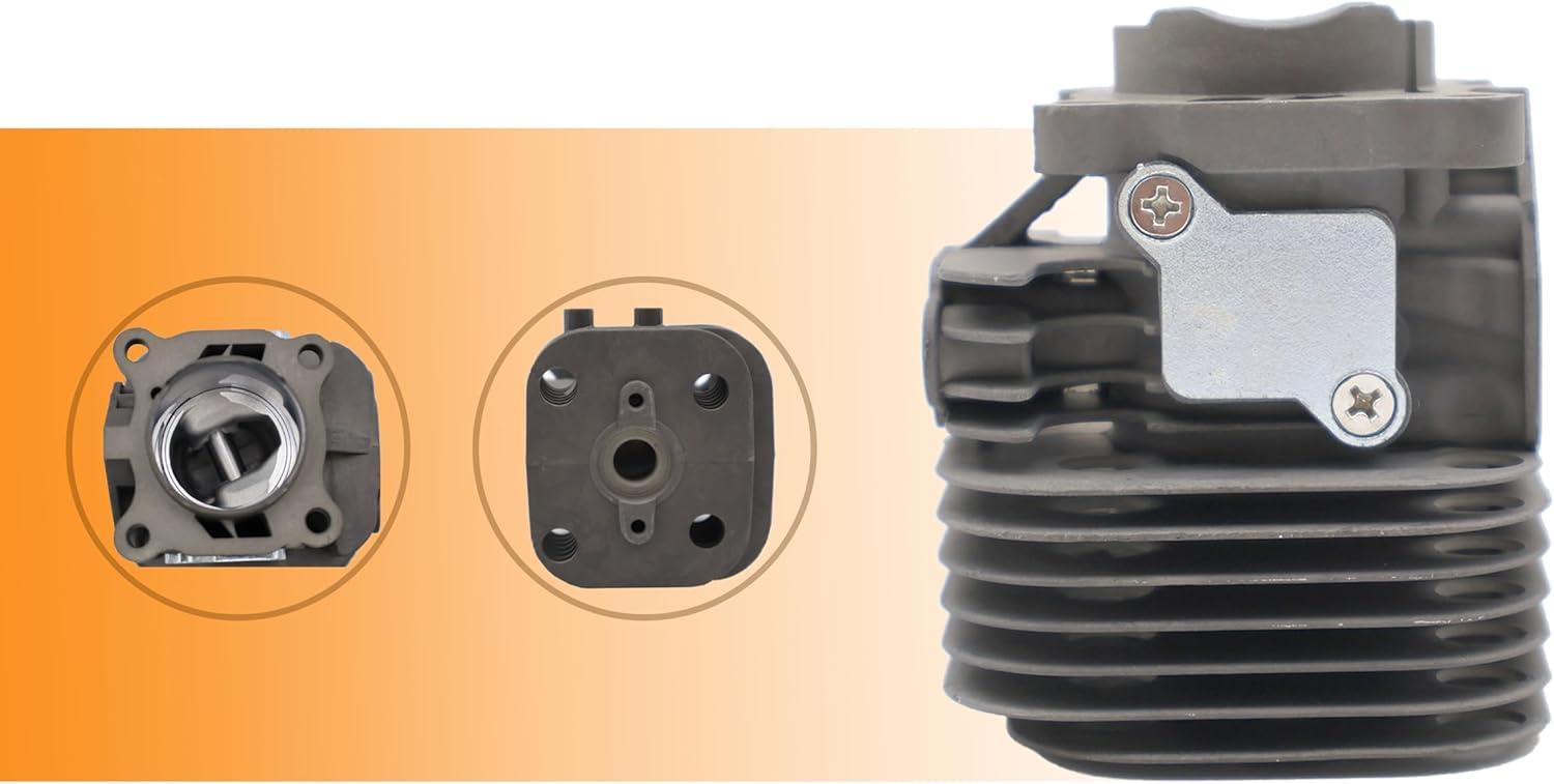 Cylinder Piston Kit with Gaskets 34MM Compatible with RedMax HEZ260F BCZ260T BCZ260TS EXZ260S-PH SRTZ260F Replace 577 97 90-01 577 91 74-01