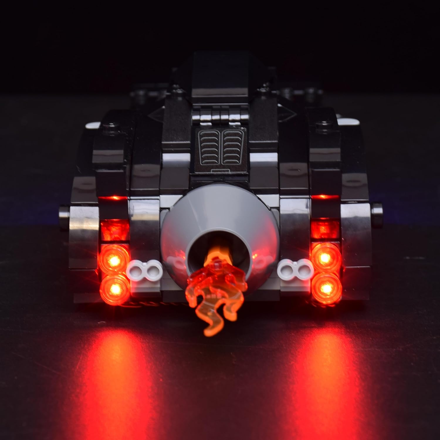 LightGo LED Lighting Kit Designed for Batman vs The Joker Chase Compatible with Lego 76224 Batmobile Building Set - Not Include Model