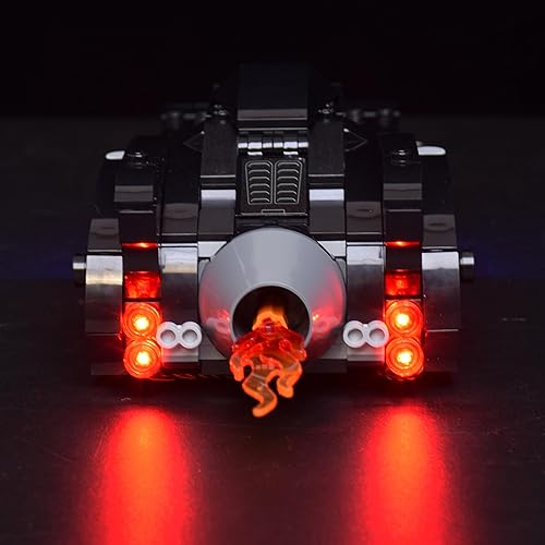 Miniatura 5 de LightGo Kit de iluminación LED diseñado para Batman vs The Joker Chase, compatible con Lego 76224 Batmobile Building Set, no incluye modelo