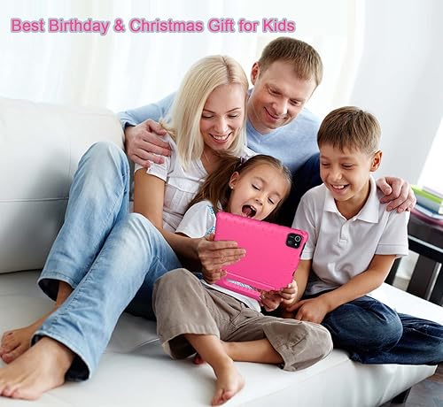 Miniatura 7 de NOBKLEN Tablet infantil de 10 pulgadas con Android 13, 4 GB de RAM y 64 GB de almacenamiento, controles parentales, aplicaciones educativas, cámara