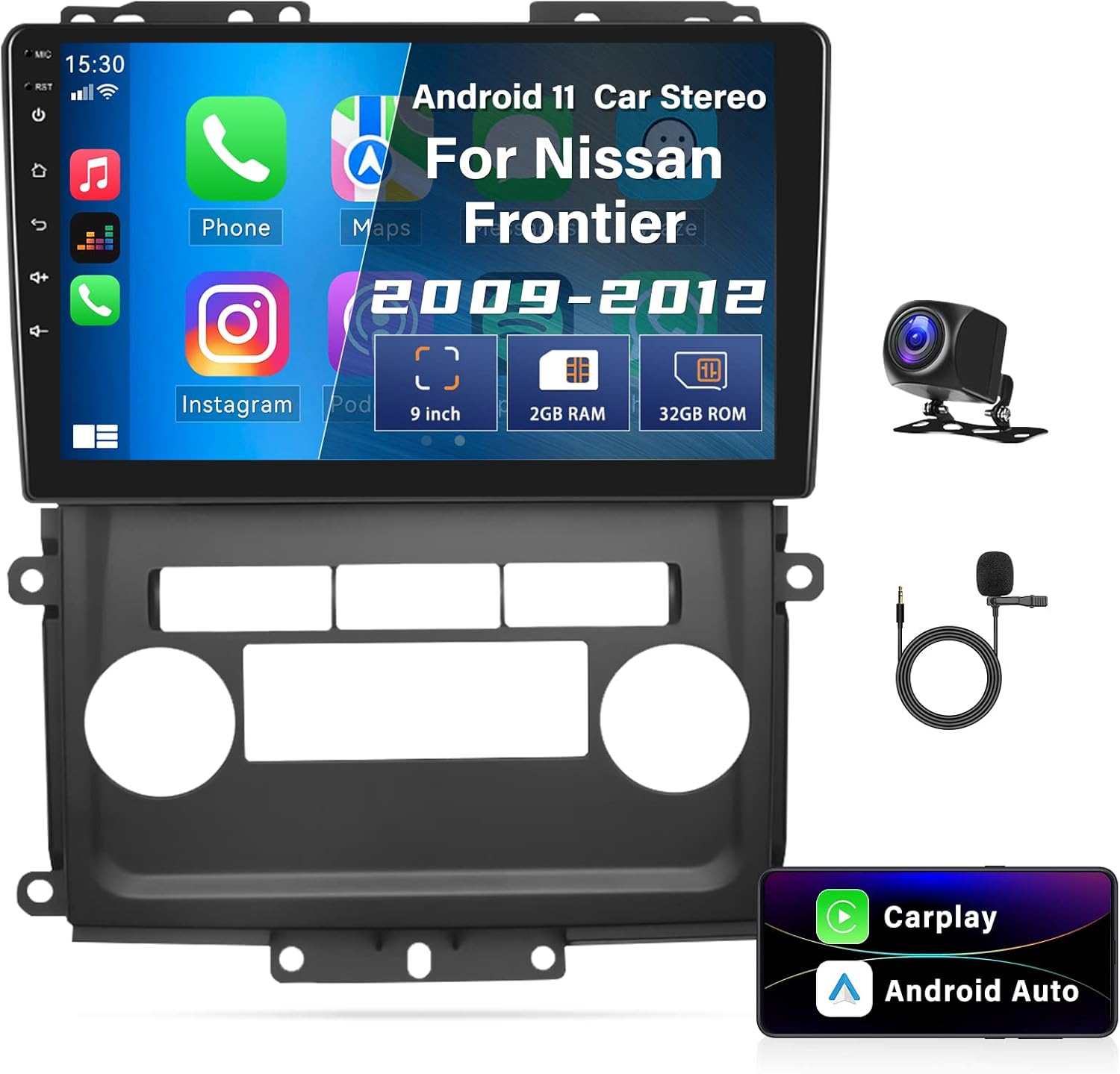 2G+32G Android 11 Car Stereo for Nissan Frontier/Xterra