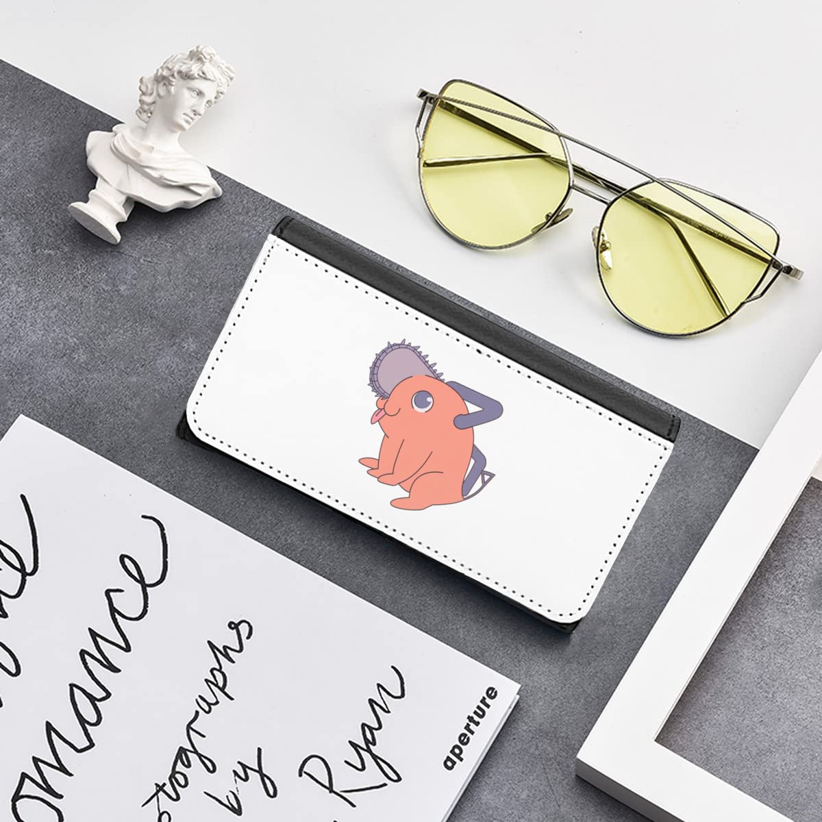 チェンソーマン眼鏡　ケース Amazon.co.jp: SUANA チェンソーマン 眼鏡ケース メガネケース