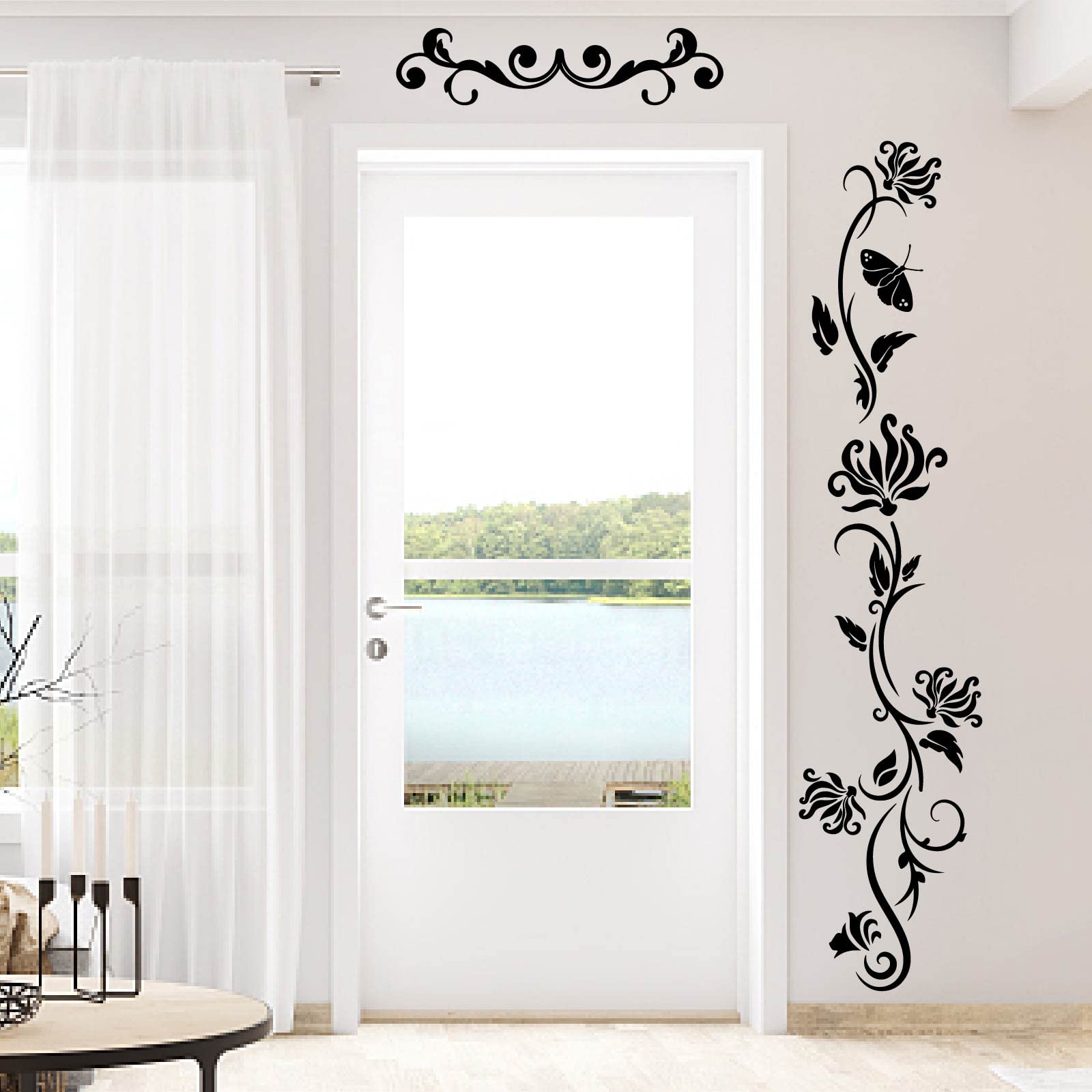 Inspirierende Wandtattoos Für Mädchenzimmer – Abnehmbare Schmetterling & Blumen-Deko Zum Selbergestalten