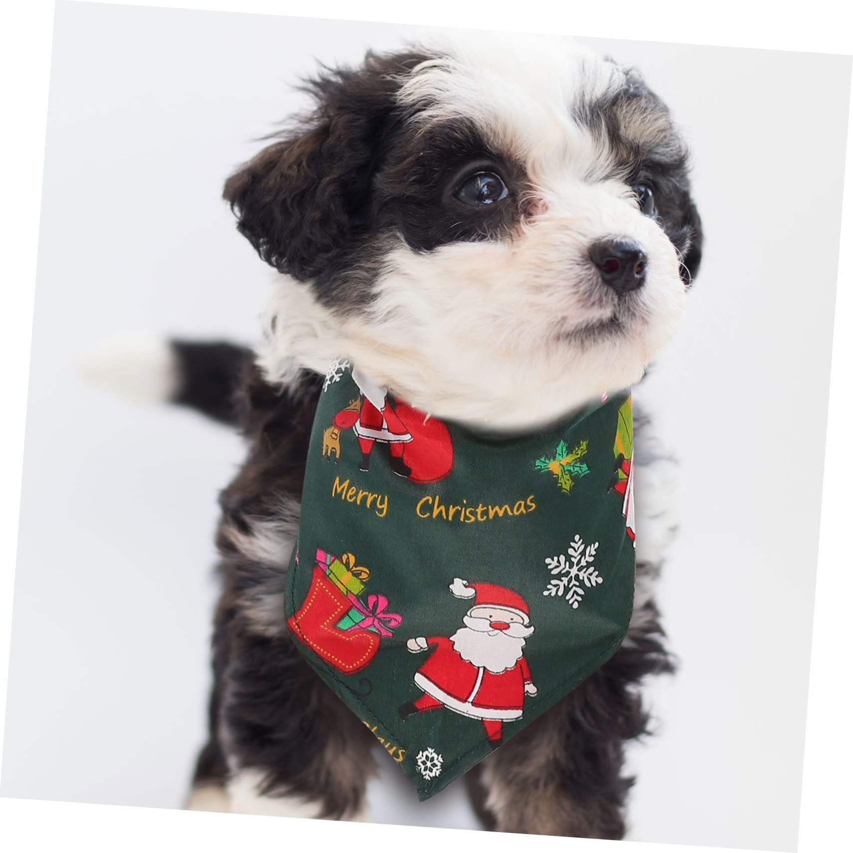 POPETPOP 3 Set di Bandane Natalizie per Cani Sciarpe E Foulard Riutilizzabili E Lavabili Accessori per Cani
