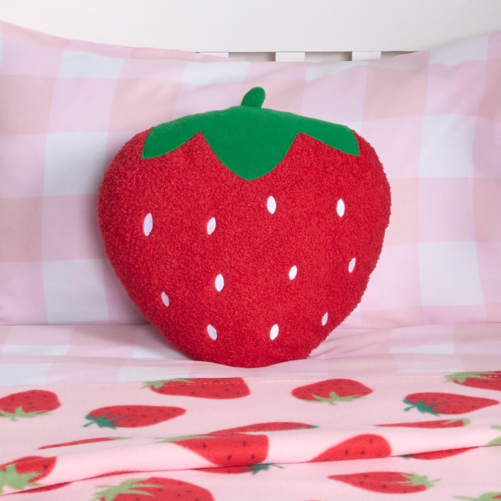 OHS Strawberry Shaped Cushion Red