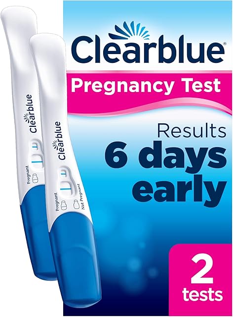 Clearblue Pregnancy Test Results 6 Days Early, Pack of 2
