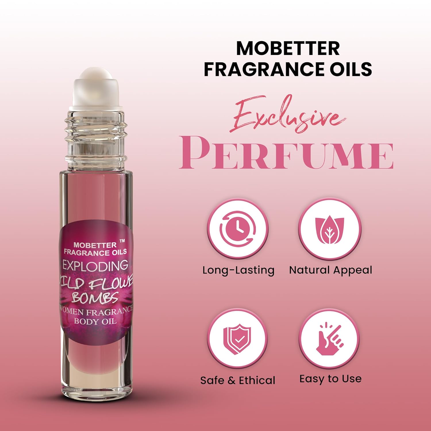 MOBETTER FRAGRANCE OILS Exploding Wild Flower Bombs Women fragrance Body Oil - Image 3
