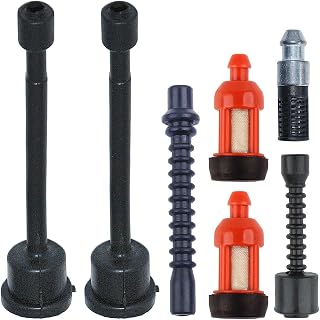 2Pcs Fuel Line Hose & Filter Kit For Stihl 030 031 031AV 032 032AV Chainsaw Gas Fuel Line Filters Oil Hose Filter Replacement Parts 1113 358 7700 11133587700