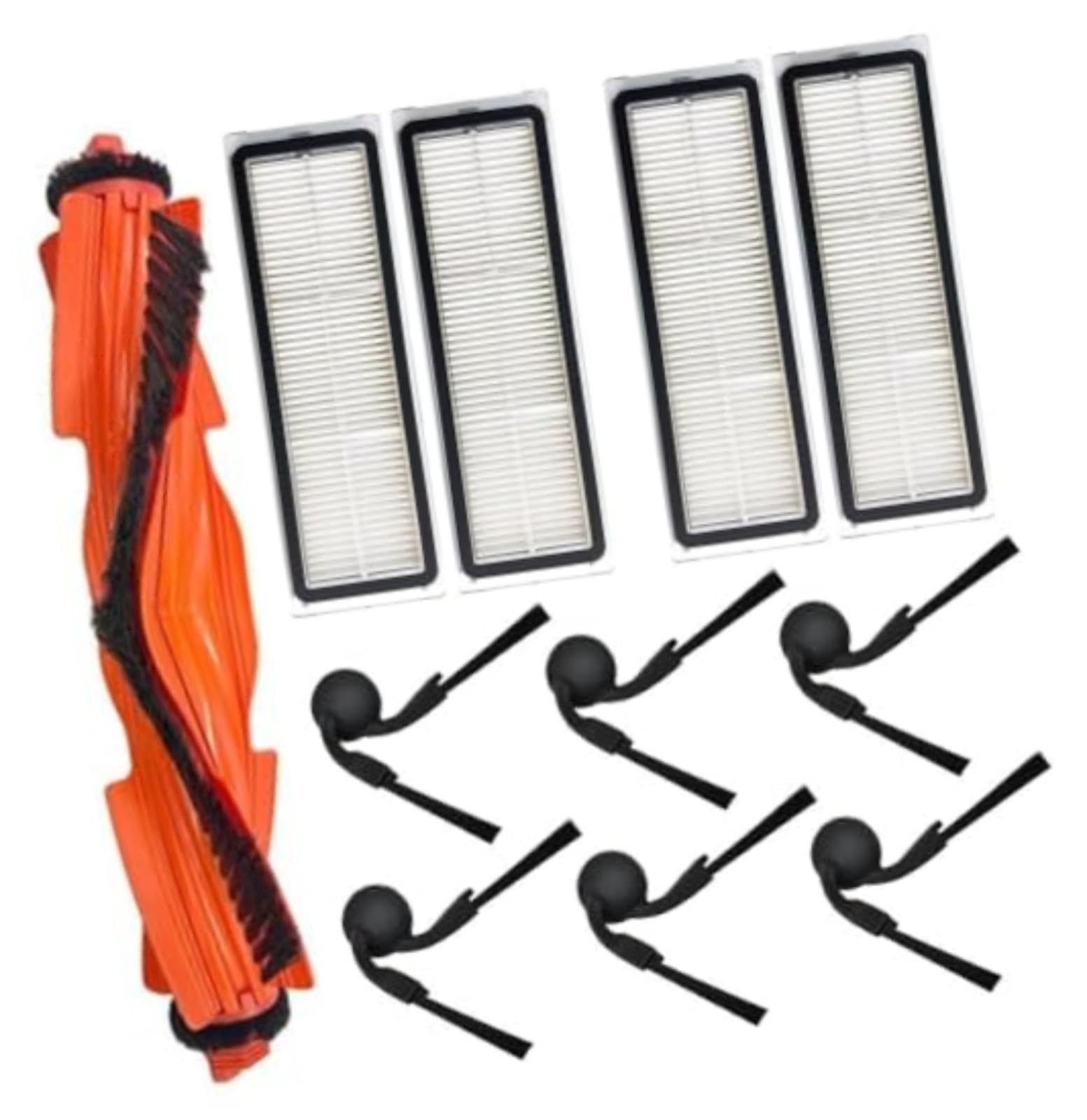 Para kit de reemplazo de filtros de cepillos laterales
