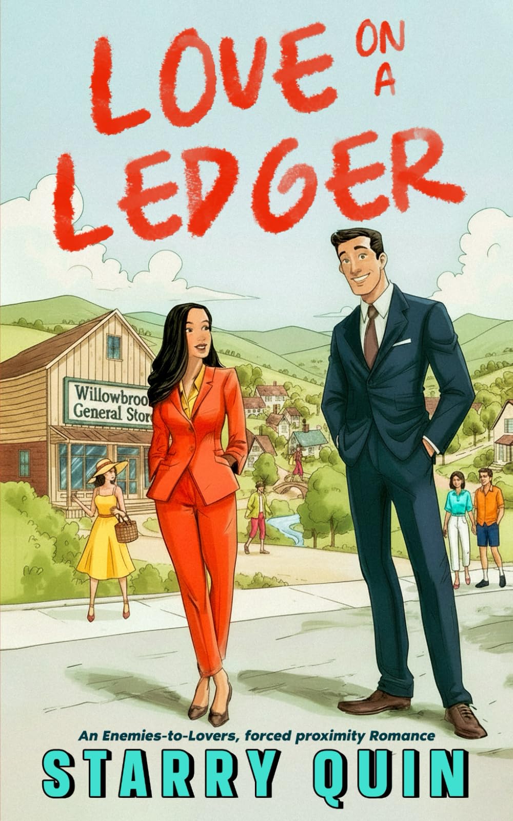 Love On A Ledger: An Enemies-to-Lovers, forced proximity Romance