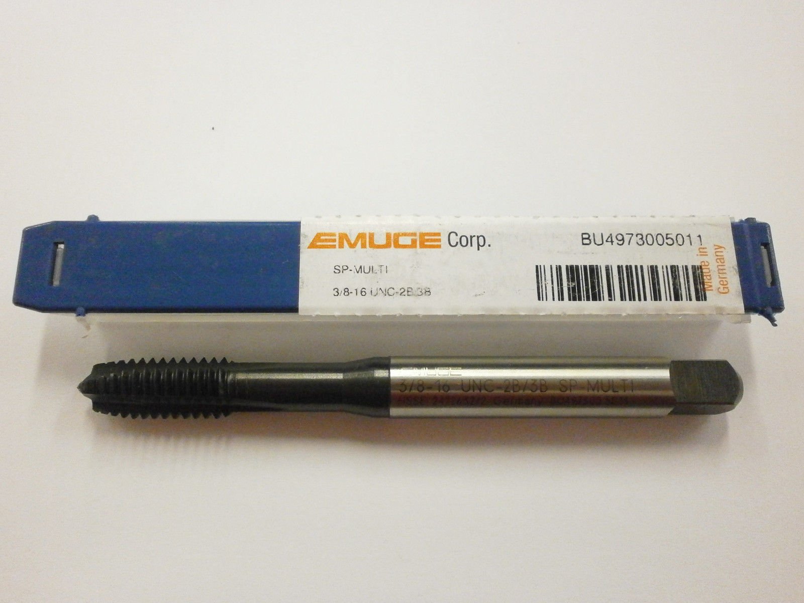 Emuge3/8-16 Spiral Point Multi-Tap 2B/3B High Performance Germany BU4973005011