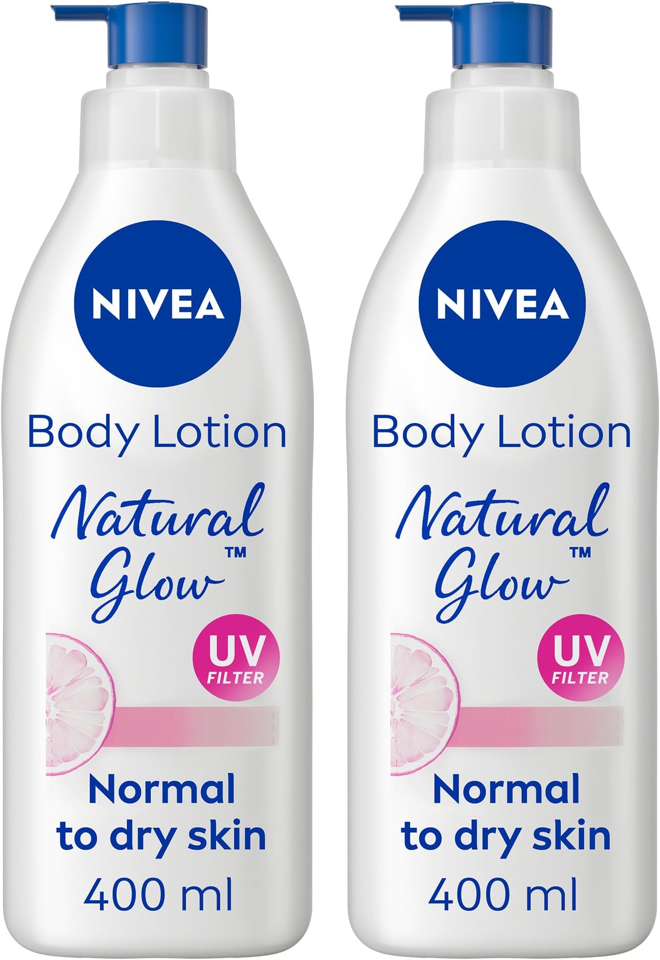 Body Lotion Even Tone, Natural Fairness Complex & Vitamin C, All Skin Types, 2x400ml