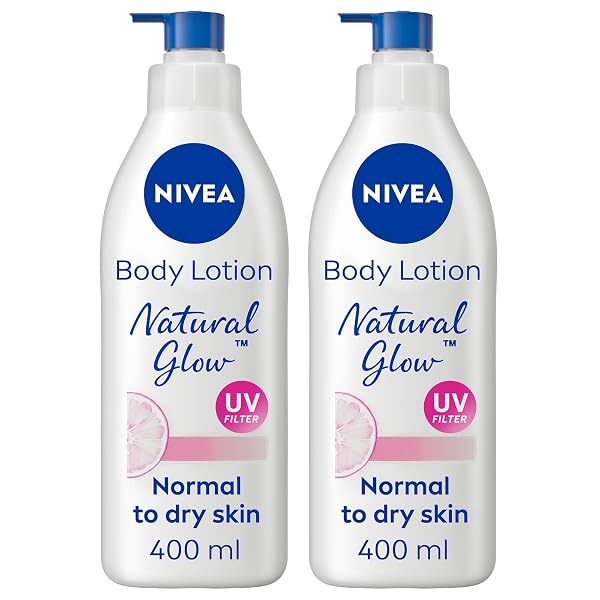NIVEA Body Lotion Even Tone, Natural Fairness Complex & Vitamin C, All Skin Types, 2x400ml