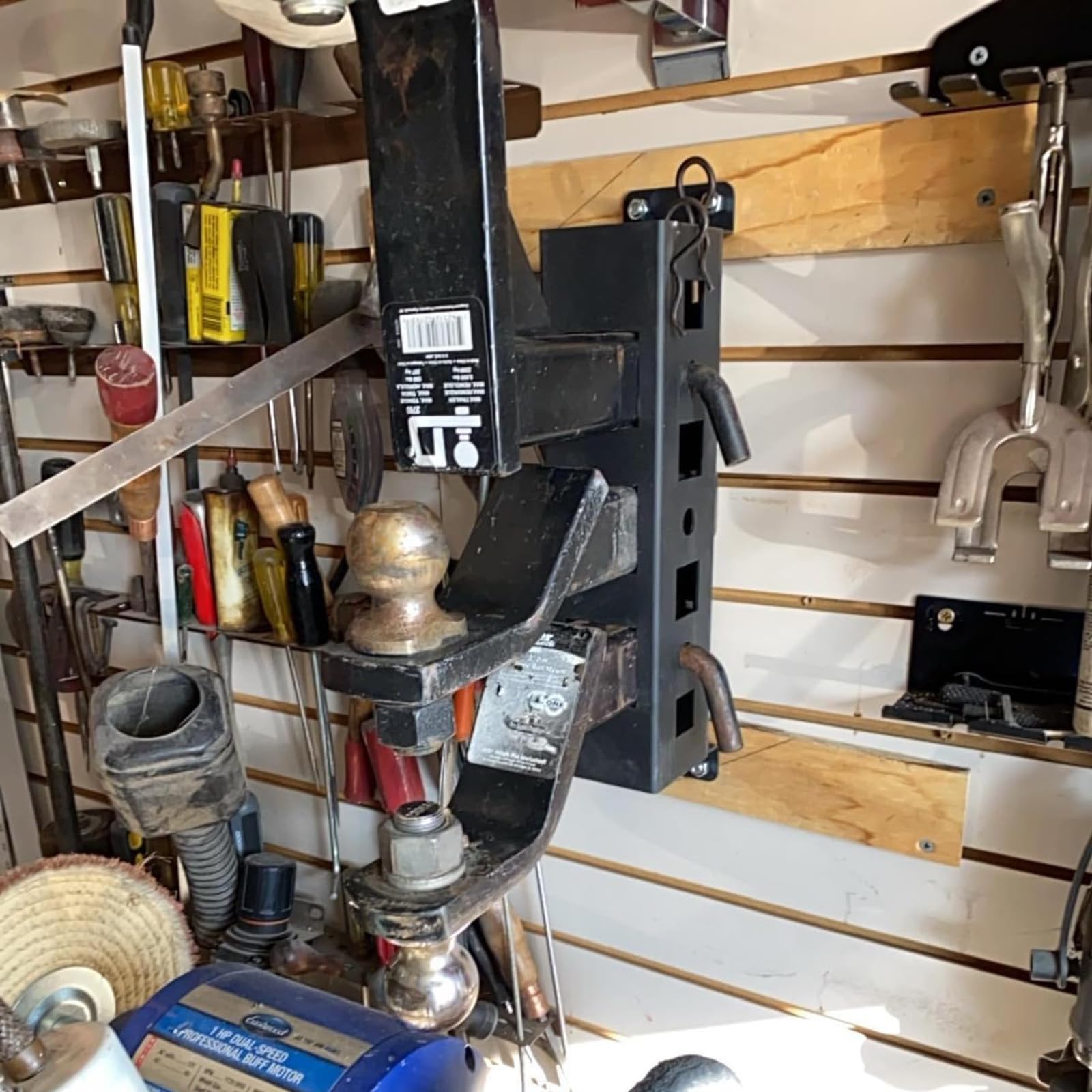 Htich Meter Racks Garage Organization Heavy Duty Hitch Wall Mount - 1.25/2 Inch Receiver ...