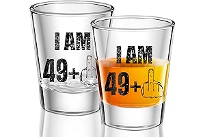 50th Birthday Party Shot Glass Set