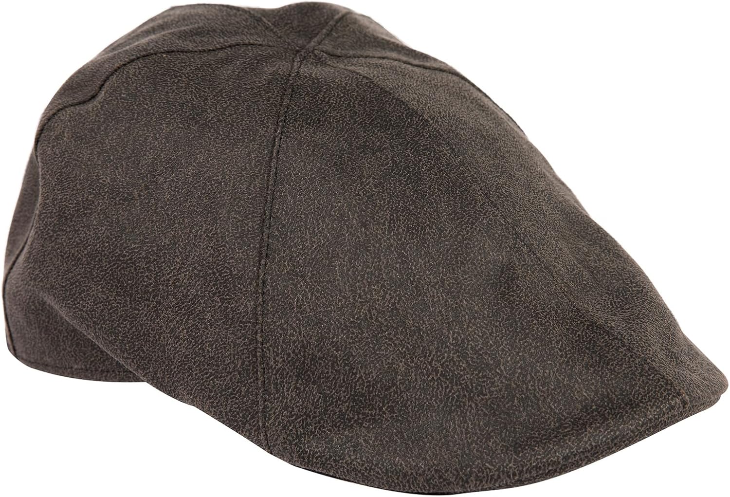 TOP-EX XL/XXL Faux Leather Waterproof Flat Cap for Men – Vintage Gatsby Irish Driving Hat, Winter Golf Newsboy Style - Image 7