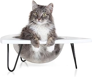 Primetime Petz Hauspanther Tripod - Cat Lounge Pod, White