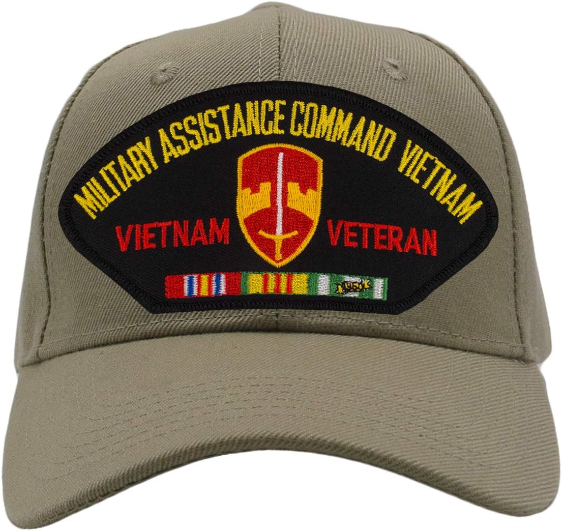 MACV - Military Assistance Command Vietnam Hat/Ballcap Adjustable One Size Fits Most (MULTIPLE COLORS & STYLES)