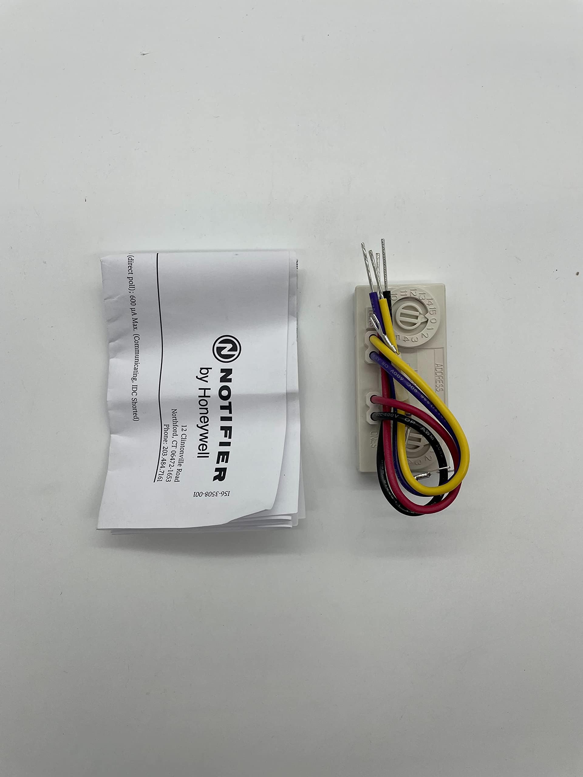 FMM-101 (FG-05-026), with FLASHSCAN, FLASHSCAN ADDRESSABLE DEVICES, SUPERVISES A CLASS B CIRCUIT of DRY-CONTACT DEVISES., ADDRESSABLE MINI MODULE, NOTIFIER MODULE