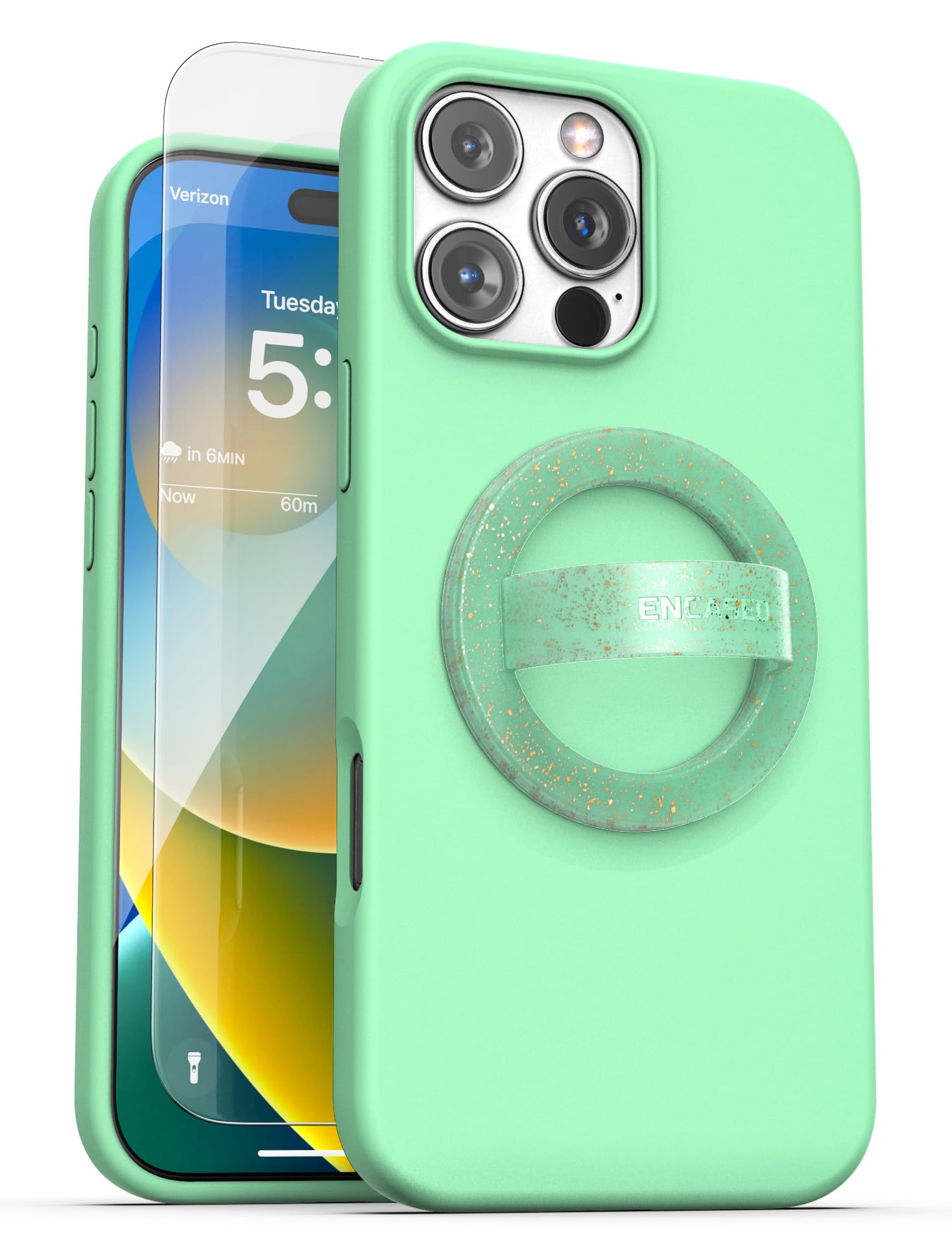 Amazon.com: ENCASED Silicone Case Compatible with iPhone 16 Pro