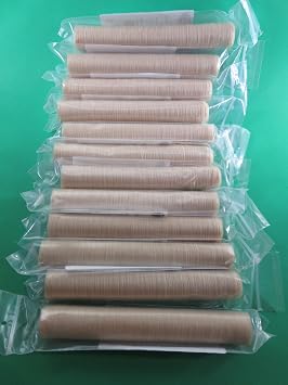 FULL CASE. Natural color. 12 packs for 240 lbs of sausage. 32mm Collagen casings for fresh link, bratwurst, kielbasa more