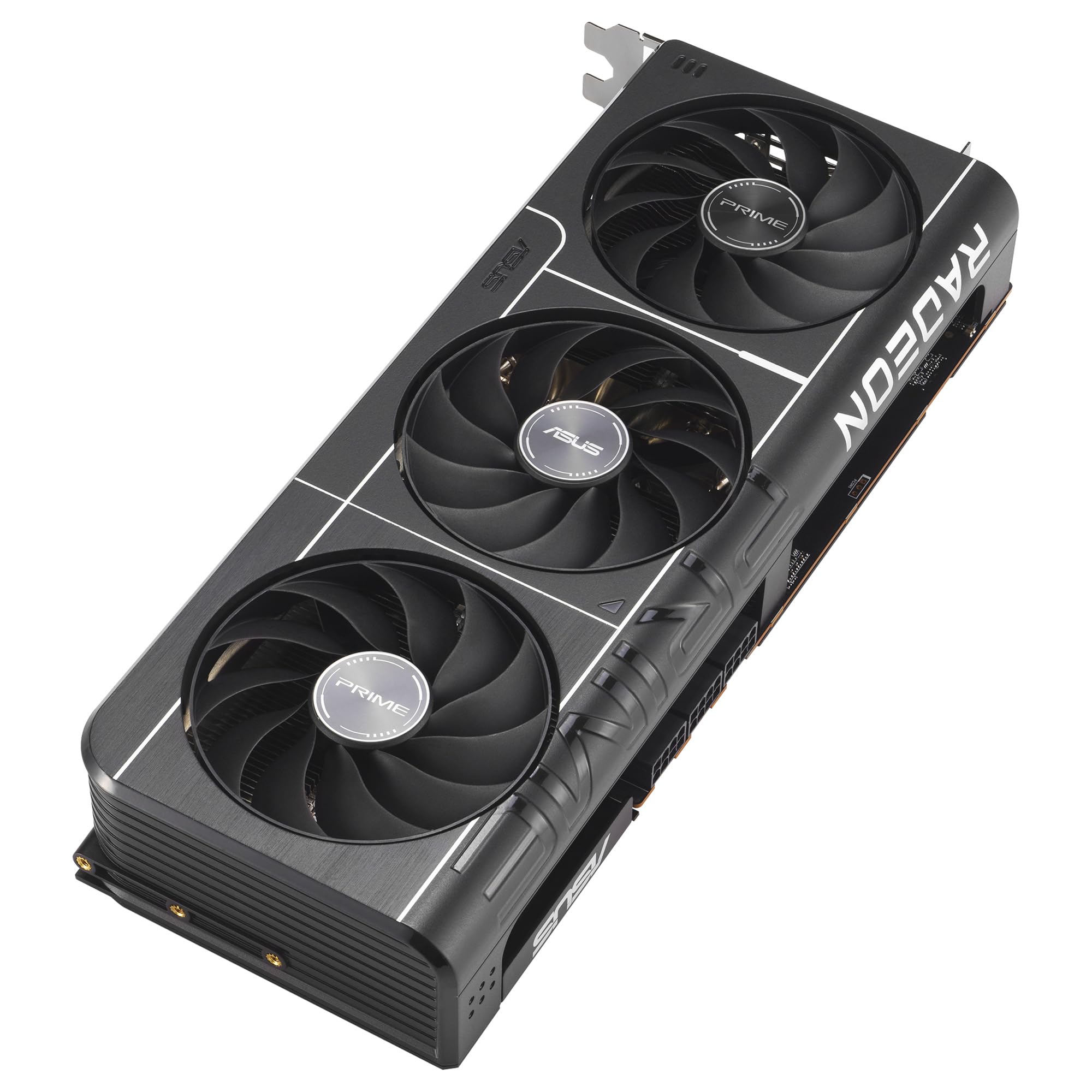 ASUS Prime Radeon RX 9070 XT OC Edition 16GB GDDR6 - Tarjeta gráfica | PCIe 5.0, HDMI/DP 2.1, diseño de 2,5 ranuras, ventiladores axial-tech, rodamientos de doble bola, Dual BIOS, ASUS GPU Guard