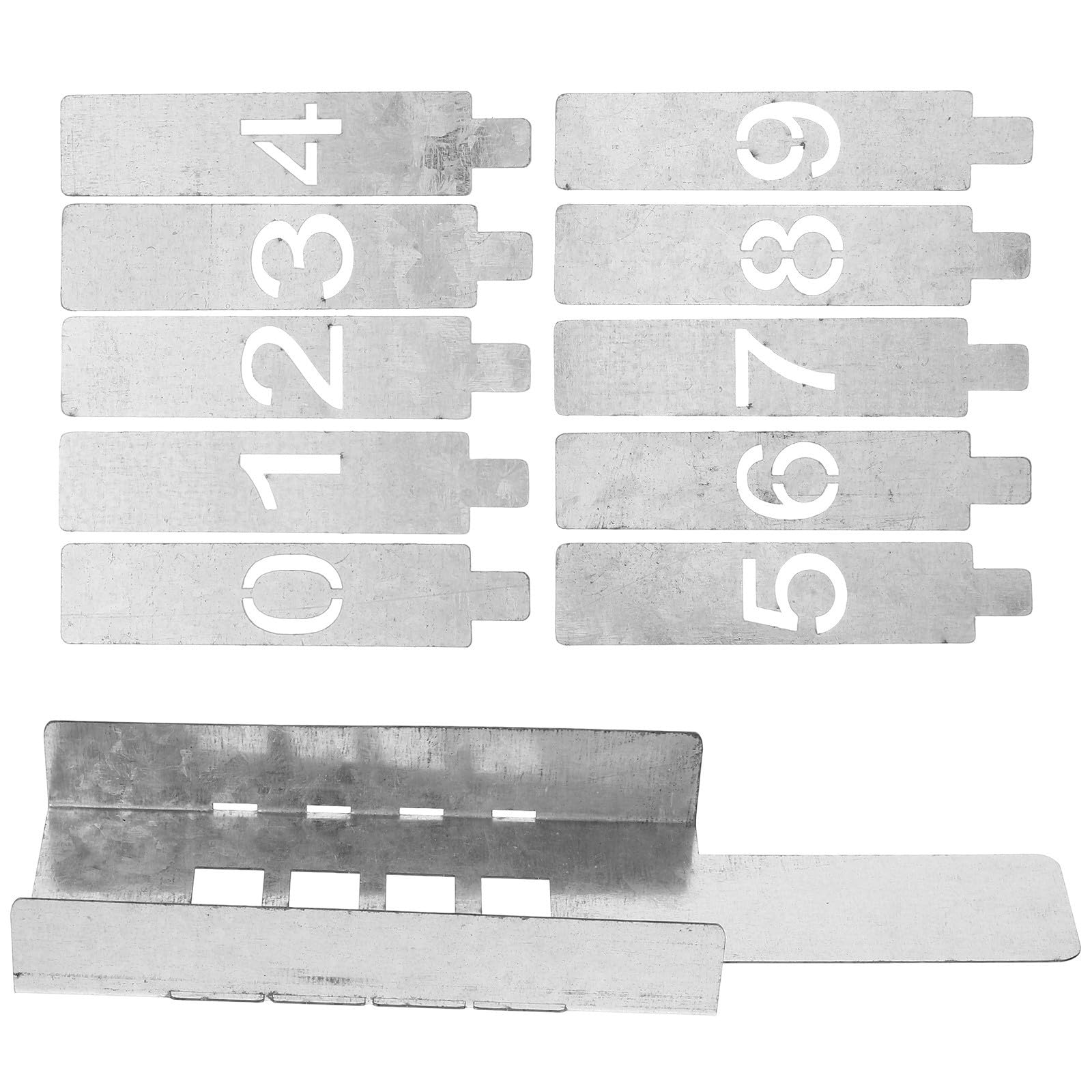 Letras Plantillas Metálicas para Pintar de Hierro Resistente al Desgaste