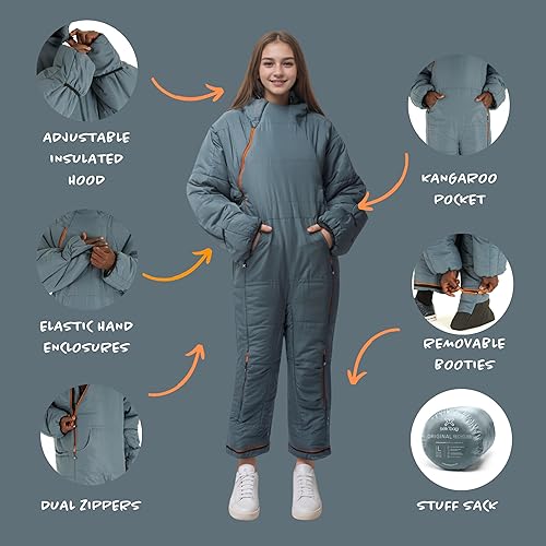 Miniatura 2 de Selk'bag Saco de dormir portátil para niños, saco de dormir para exteriores e interiores, ideal para niños y niñas, campamento, senderismo, viajes