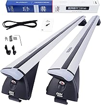 Roof Bars Cross Rails Compatible with Peugeot 2008 SUV from 2020 Max 90kg 120cm Aluminium