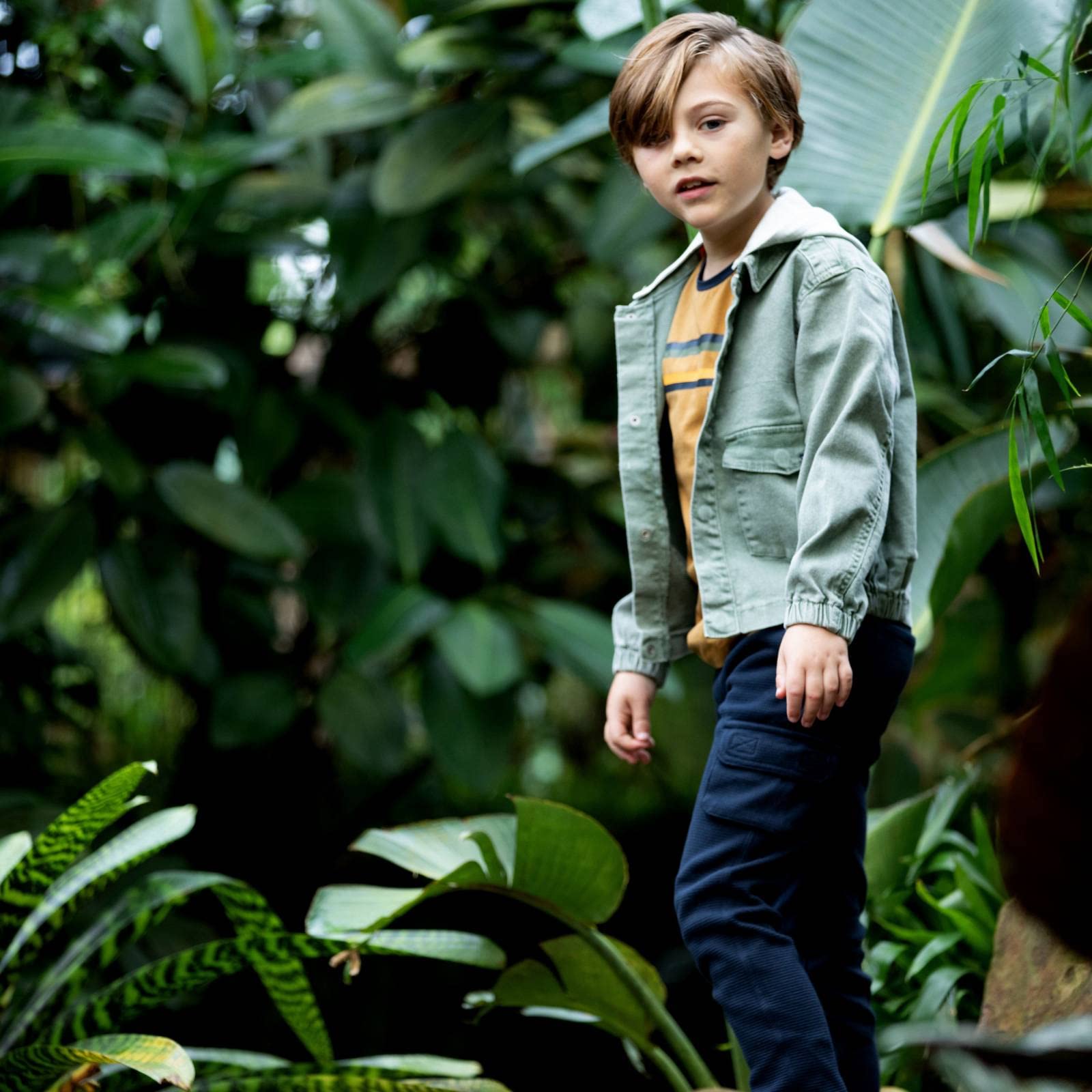Jungen Jacke-104 - Kindermode : Jungen