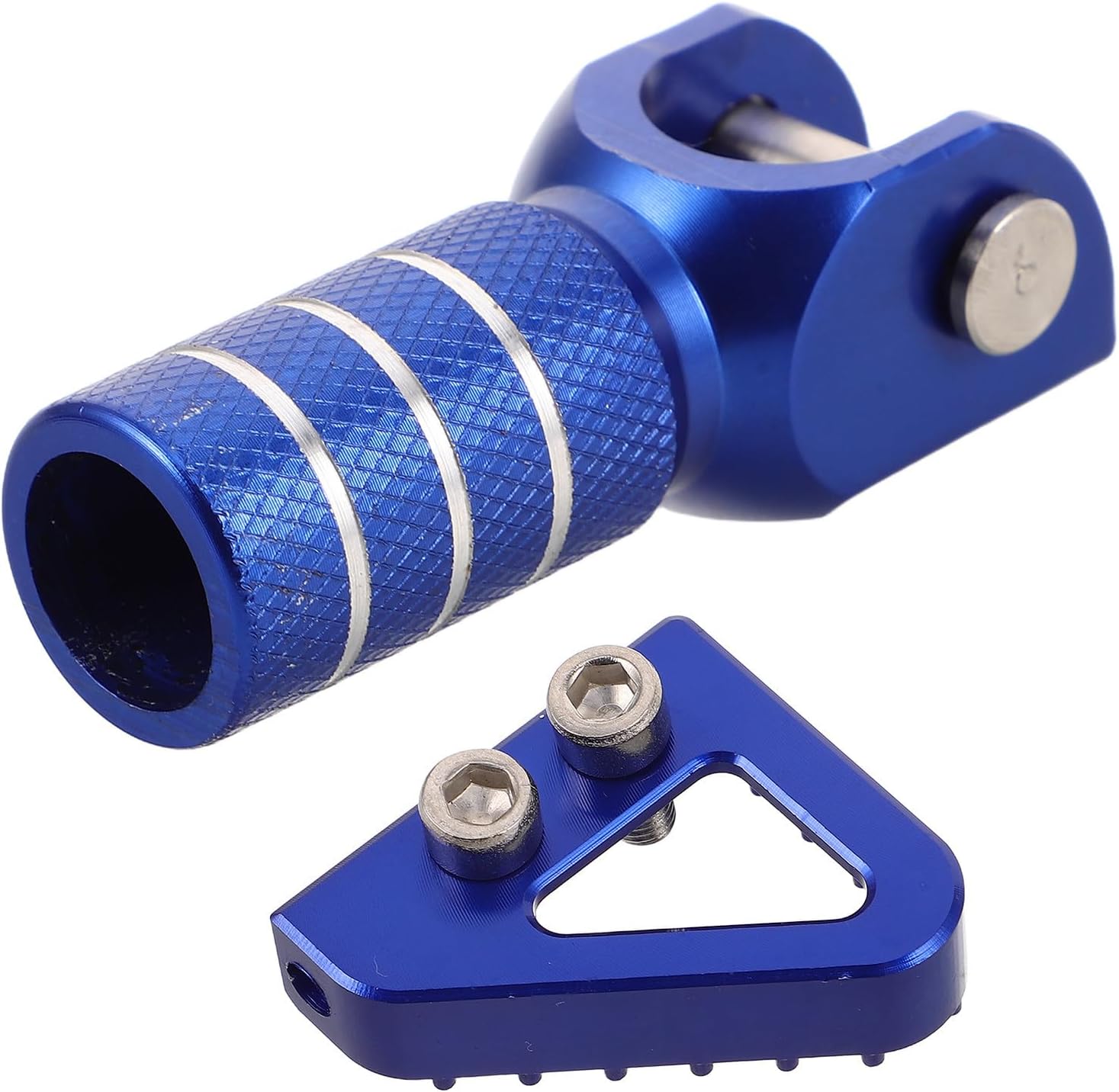 LIFKOME Aluminum Alloy Brake Pedal and Gear Shifter Lever Tip for Motorcycle and Dirt Bike, Sturdy Precision Design with Sleek Modern Style, Suitable for Motorbike Rear Brake and Shift