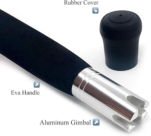 Miniatura 7 de Fitzgerald Fishing Stunner HD Saltwater 5'8"-6'6" Peso de línea 40-150 libras, 80-200 libras y 20-80 libras, pesado, X-pesado y XX-pesado