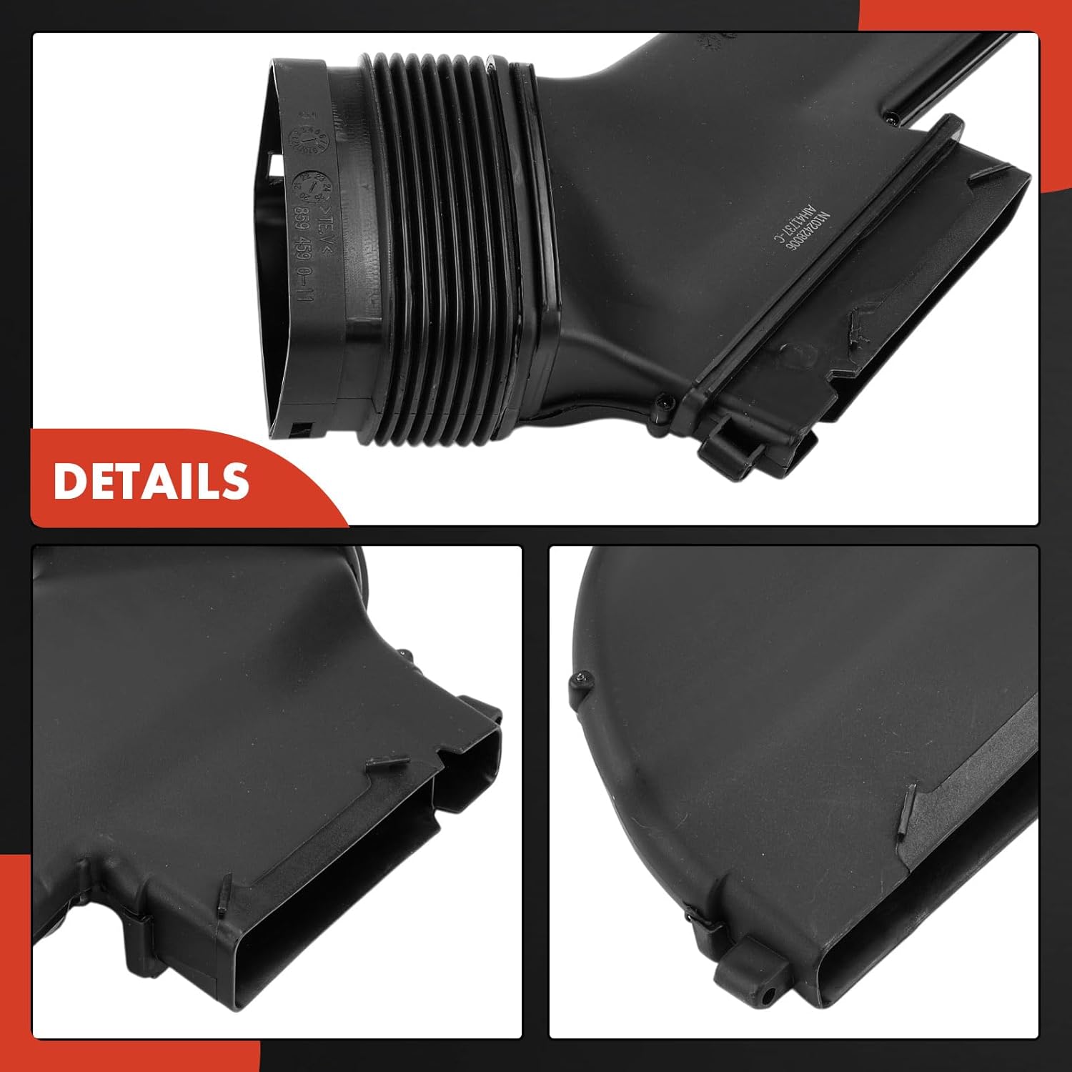 A-Premium Engine Air Clean Intake Tube Hose Compatible with BMW 325i/325xi/330i/330xi 2006, 328i 2007-2013, 328i xDrive 2009-2013, 328xi 2007-2008