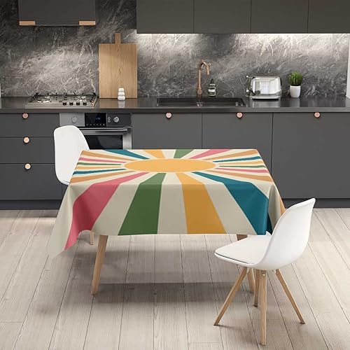 Vista 40 de K679 Galaxy Mantel Redondo para Mesa De 4 Sillas Mantel al Aire Libre Para Cocina Comedor Fiesta 30 X 30 Pulgadas