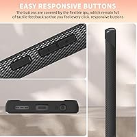 Vista 7 de Funda para Samsung Galaxy A13/A04/A04S/A23/A32 5G con protector de pantalla, parte trasera texturizada de policarbonato duro, diseño de flores