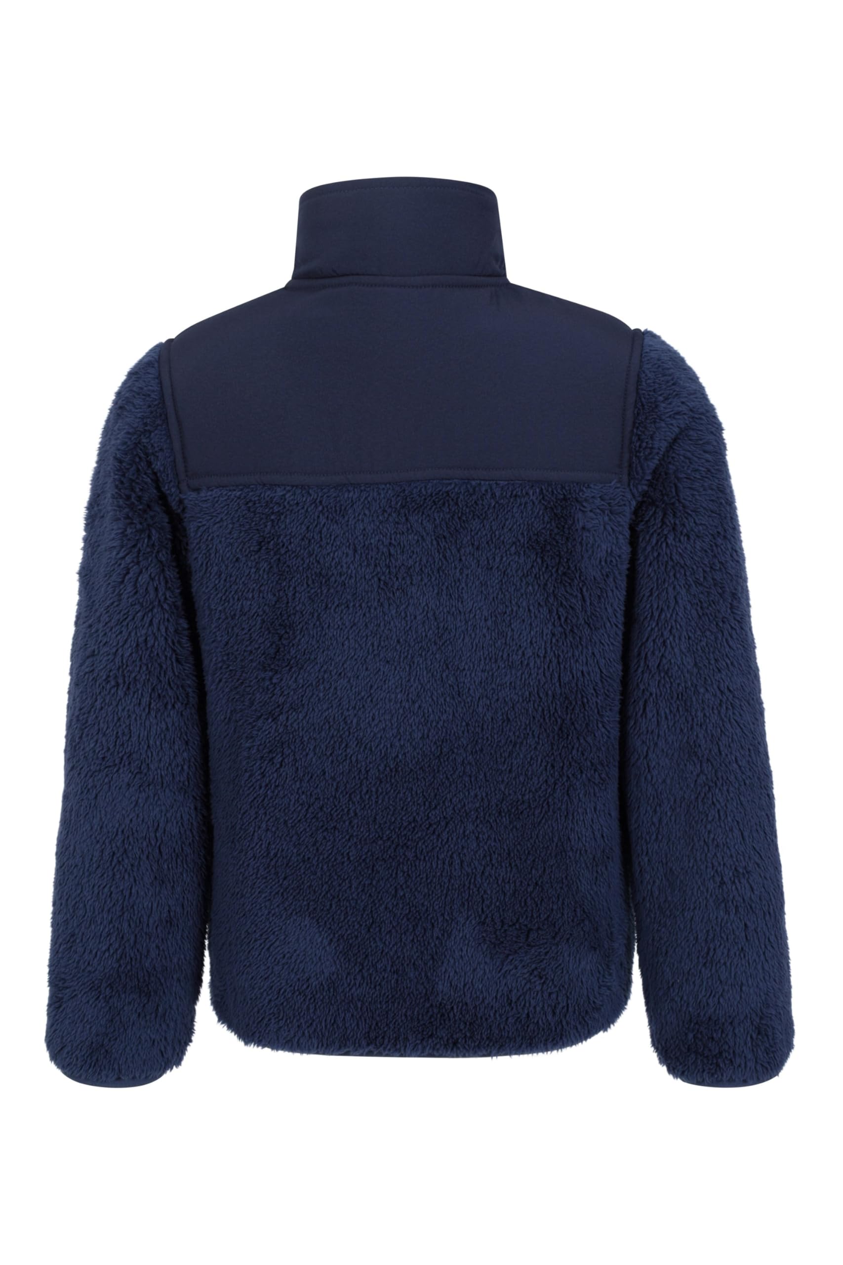 Mountain Warehouse Polaire recyclée Confortable pour Enfant - Sweat-Shirt décontracté Chaud, léger - avec Poches Avant - Idéal pour Le Camping et l'extérieur
